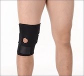 Pro-Care Kniebrace - Neopreen - Orthopedisch - 2 spring support - Universeel - Pijn verlichtend - Zwart - Maatadvies: Valt normaal - Maat: XL
