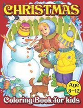 Christmas Coloring Book For Kids Age 8-12