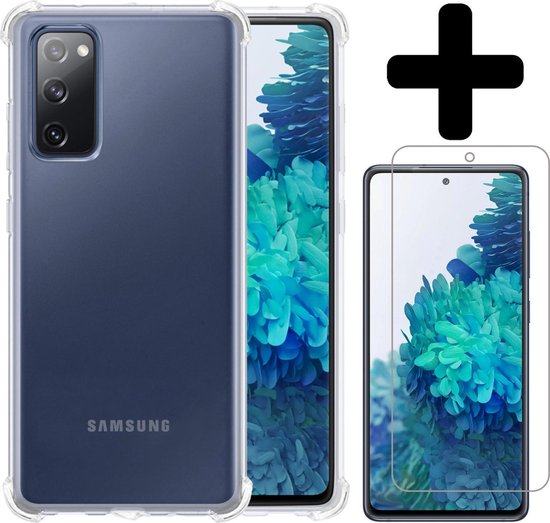 Samsung Galaxy S20 FE Housse Etui Coque renforcé Silicone [Transparent]