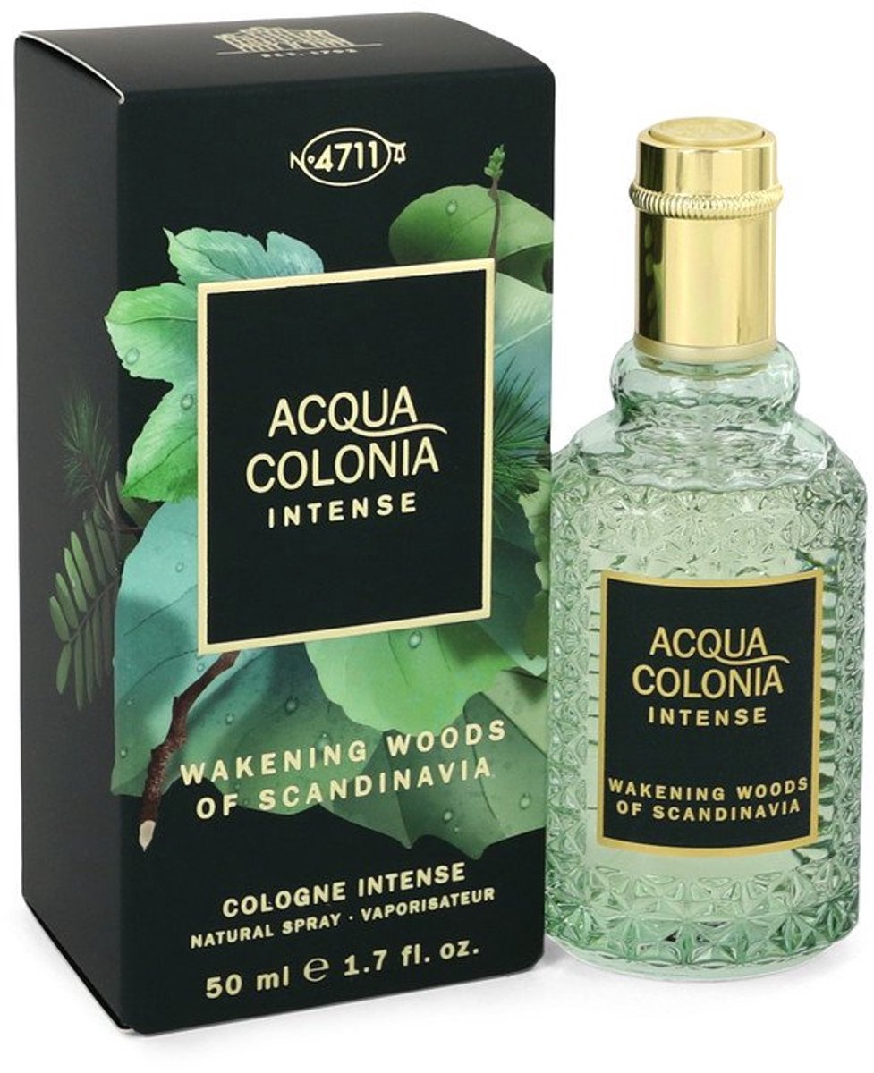 4711 Acqua Colonia Intense Wakening Woods of Scandinavia - 50 ml - eau de cologne spray - unisexparfum