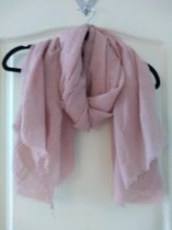 Sjaal Monique roze