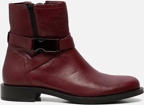 Ecco Sartorelle enkellaarsjes rood - Maat 36 | bol.com