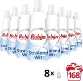 Robijn Stralend Wit Wasmiddel - 168 wasbeurten - 8 x 735 ml