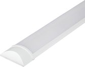 LED Balk - Viron Kilas - 38W High Lumen - Helder/Koud Wit 6400K - Mat Wit - Kunststof - 150cm - BES LED