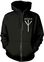 Burzum Vest met capuchon -XL- RUNE Zwart