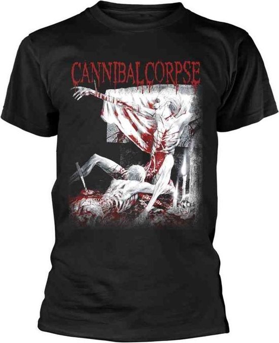 Cannibal Corpse Unisex Tshirt -L- TOMB OF THE MUTILATED (EXPLICIT) Zwart
