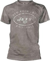 Nfl Unisex Tshirt -S- NEW YORK JETS (2018) Grijs