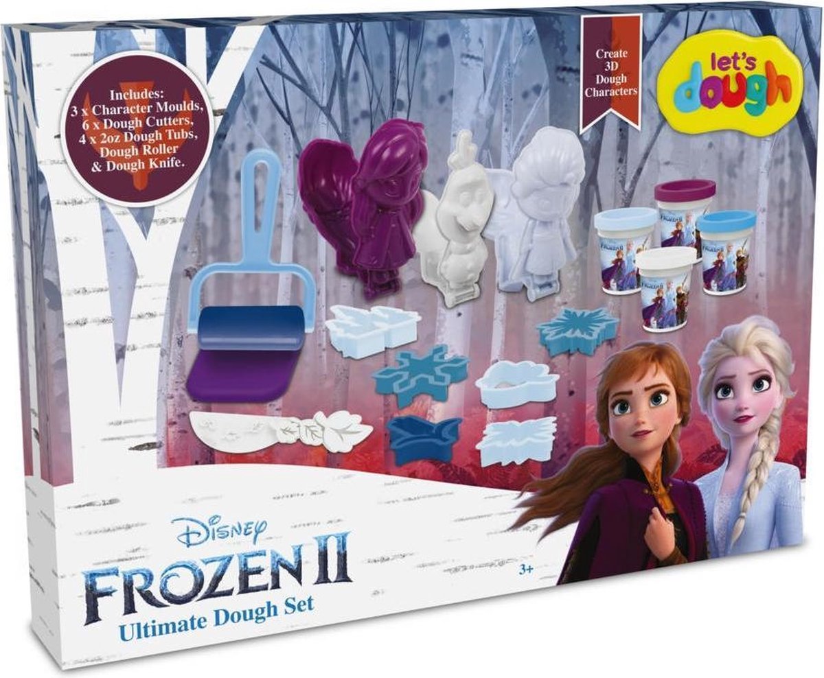 Disney Frozen 2 grote klei set - 15 delig - Sambro