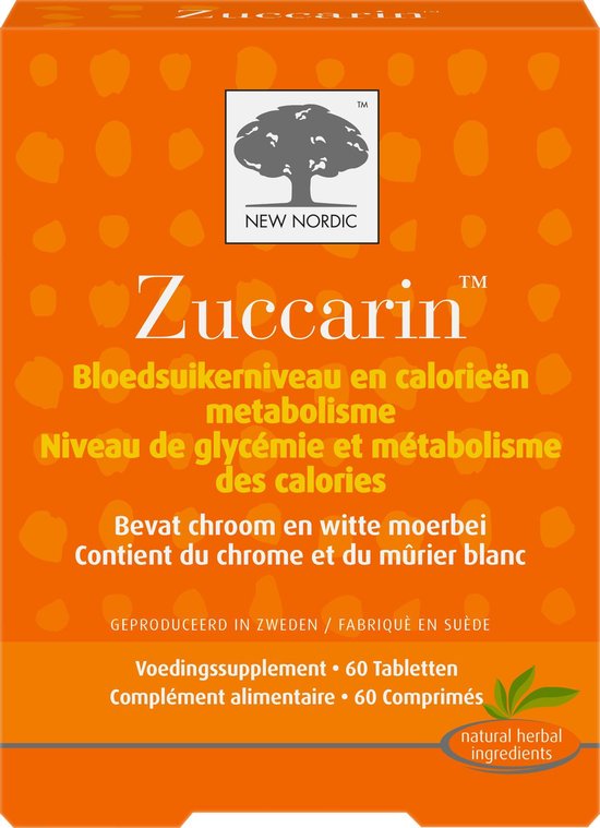 Foto: New nordic zuccarin bloedsuikerniveau 60 stuks voedingssupplement