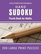 Hard Sudoku Puzzle Book for Adults