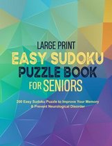 Large Print Easy Sudoku Puzzle Book for Seniors