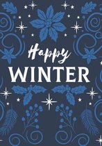 Happy Winter: 50 SNOWFLAKES TO COLOR