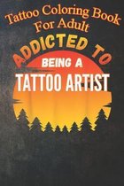 Tattoo Coloring Book For Adult