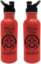 Nintendo - It's Me Mario Metalen Drinkfles