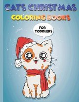Cats Christmas coloring book for Toddlers