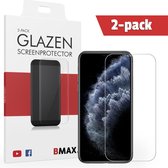 2-pack BMAX geschikt voor de Apple iPhone 11 Screenprotector van gehard glas / Beschermglas / Tempered Glass / Glasplaatje