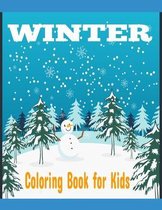 Winter Coloring Book for Kids