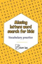 Missing letters word search for kids