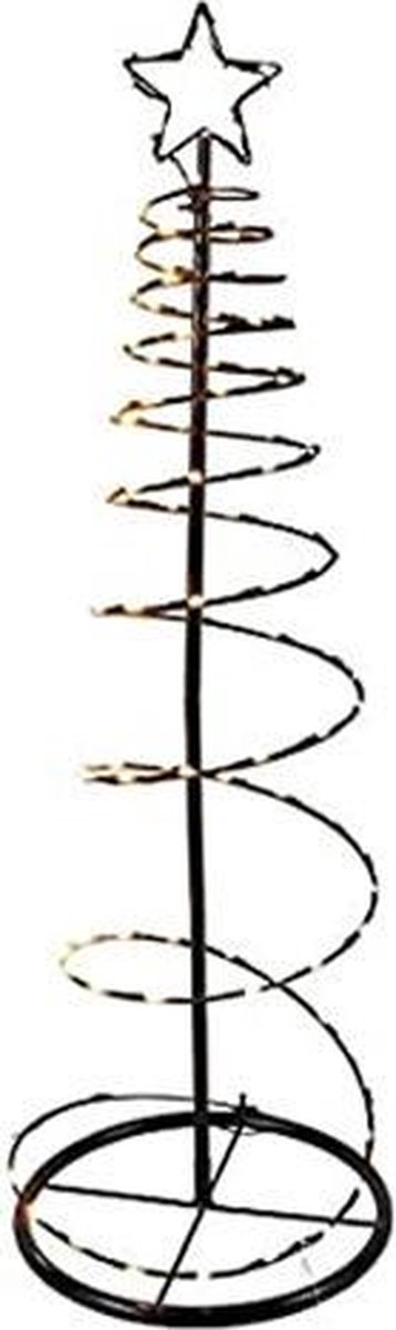 Hi LED Kerstboom - Spiraalverlichting -120 cm