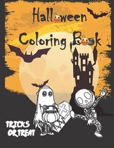 Halloween Coloring Book-tricks or treat