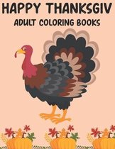 Happy Thanksgiv Adult Coloring Books