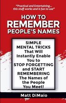 How to Remember People's Names