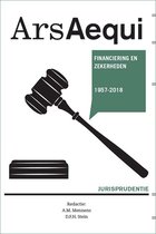 Ars Aequi Jurisprudentie  -   Jurisprudentie Financiering en zekerheden 1957-2018