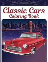 Classic Cars Coloring Book