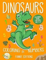 Dinosaurs Coloring by Numbers