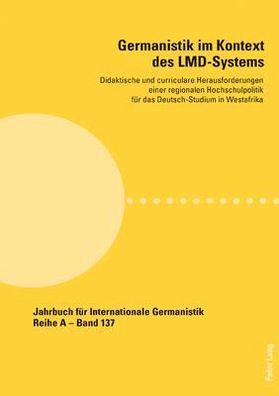 Jahrbuch Fuer Internationale Germanistik- Germanistik im Kon ... - cover