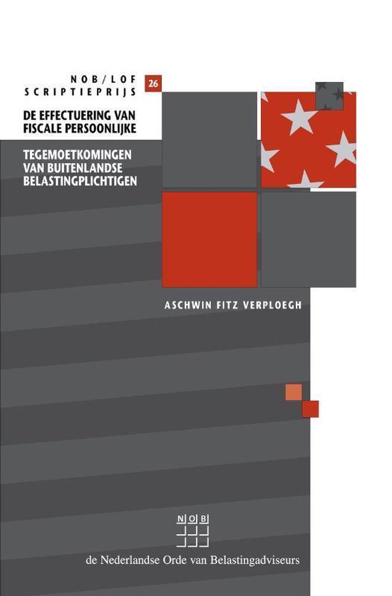 De effectuering van fiscale persoonlijke tegemoetkomingen va ... - cover