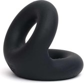 SF - Rugby Ring Rekbare Cockring - zwart