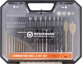 Boren en bit-set - Borenset - bit set - 63 delige - Gereedschapsset - Professioneel gereedschap - Gereedschap - Boor - XL set - Steen,hout,metaal