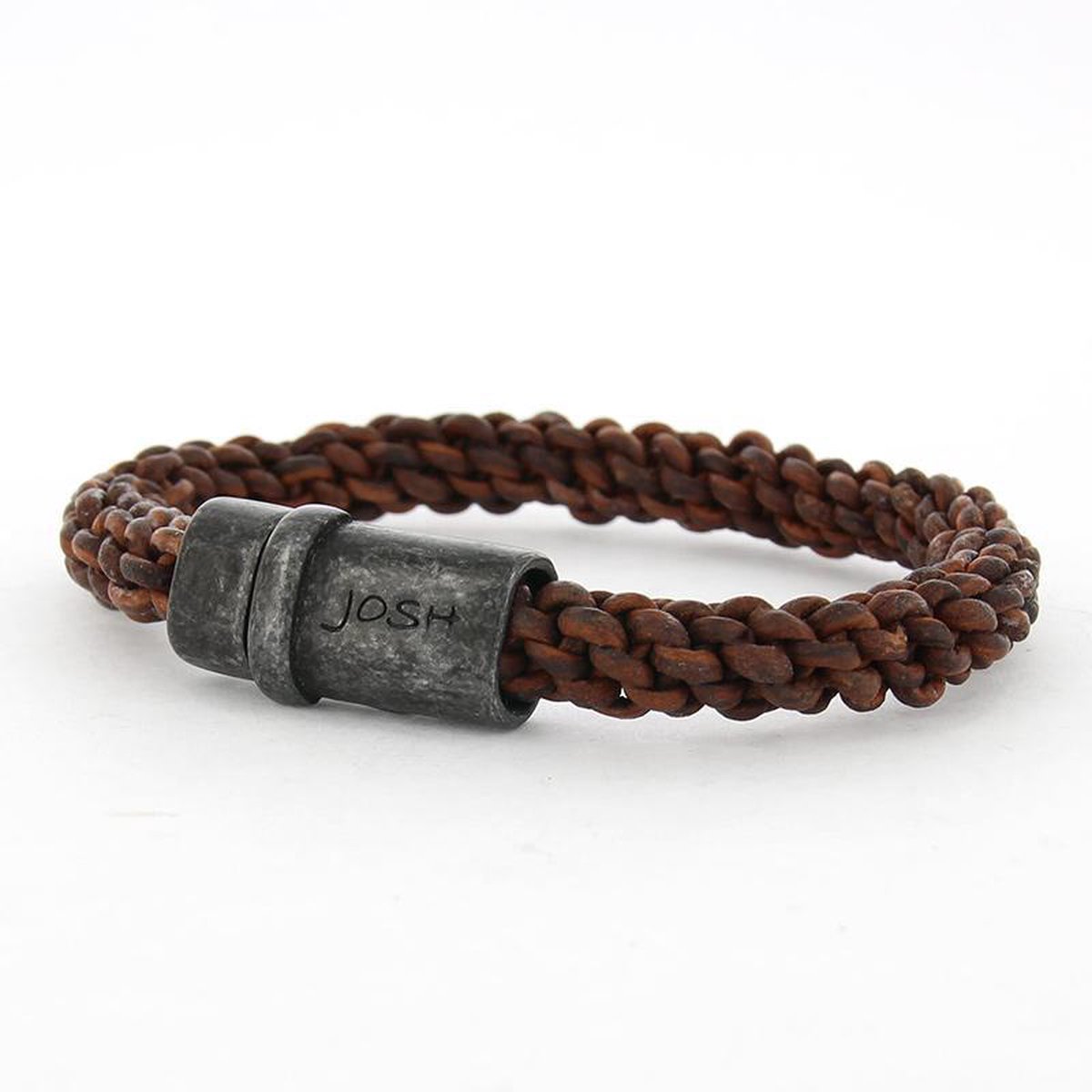 Josh Armband Forest Cognac - 09085VB - 19,5 cm