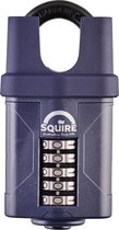 Squire CP60CS - Hangslot - Cijferslot - Robuust slot met gesloten beugel - Voor binnen en buiten - 60 mm