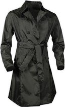 regenjas dames polyester zwart maat S