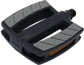 pedaal elektrische fiets 9/16 PVC zwart