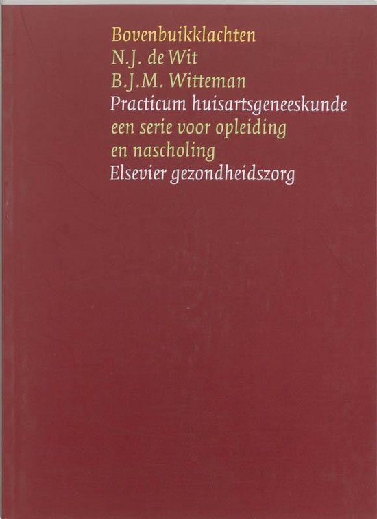 Cover van het boek 'Bovenbuikklachten / druk 1'