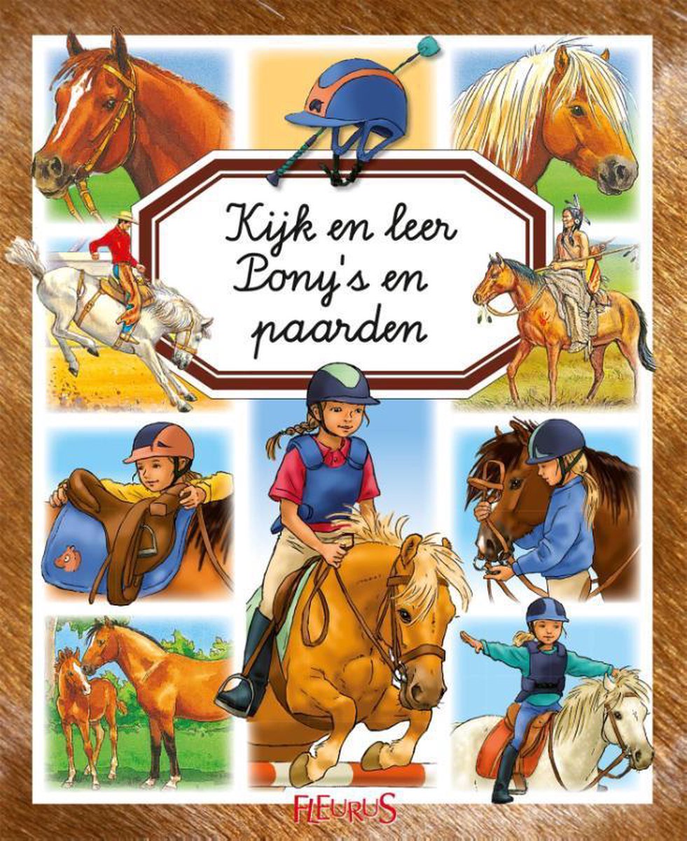 Kijk en leer - Pony's en paarden, ÉMilie Beaumont | 9789037492163 | Boeken  | bol.com