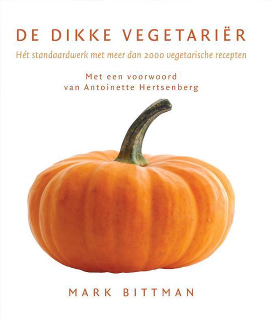 Cover van het boek 'De dikke vegetariër'