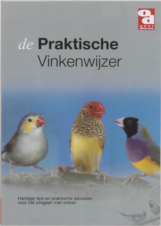 Cover van het boek 'De praktische vinkenwijzer' van J. de Nijs en Piet Onderlinden