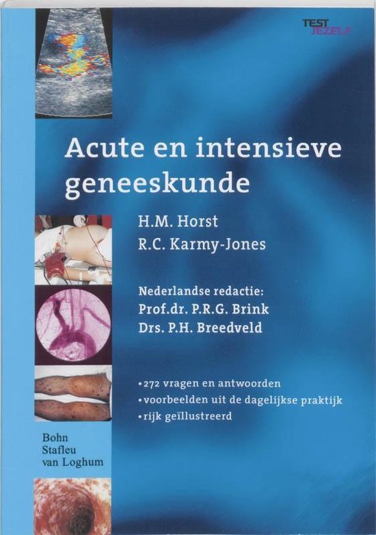 Cover van het boek 'Acute en intensieve geneeskunde / druk 1'