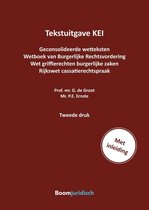 Boom Juridische wettenbundels  -   Tekstuitgave KEI