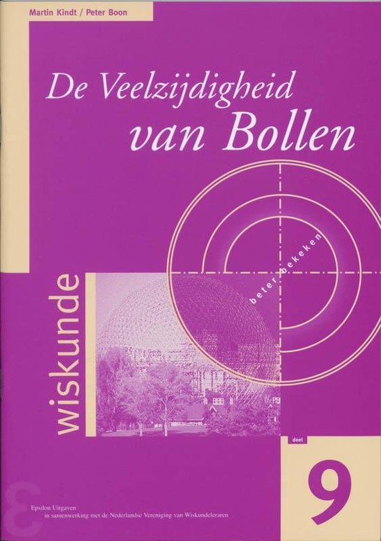 Cover van het boek 'De veelzijdigheid van bollen / druk 1' van P. Boon en Martin Kindt
