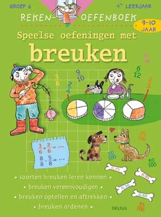 Cover van het boek 'Speelse oefeningen met breuken / 9-10 j' van Leo Jansen en C. de Smedt