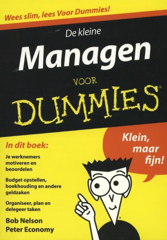 Voor Dummies  -   De kleine managen voor Dummies - cover