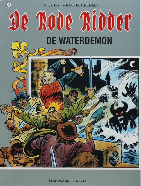 Cover van het boek 'De waterdemon' van Willy Vandersteen
