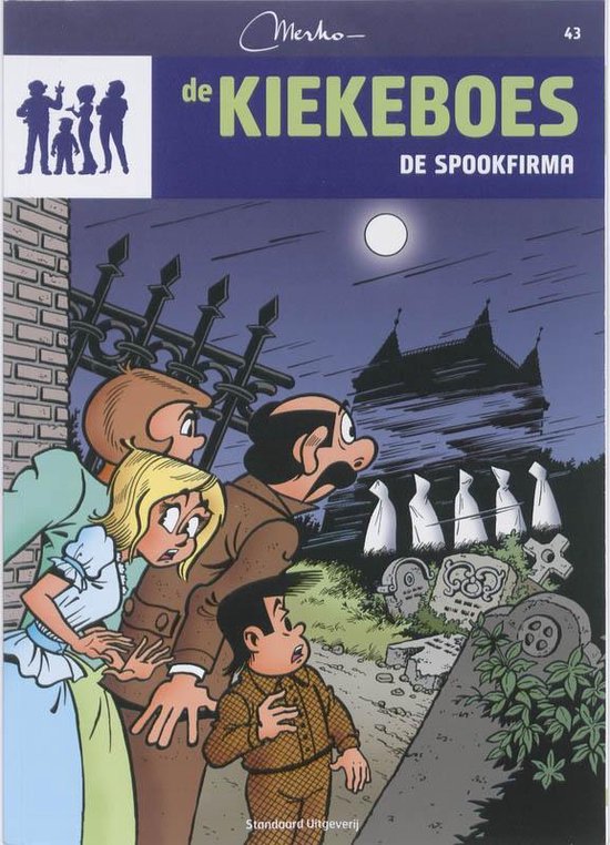 Cover van het boek 'De Kiekeboes 043 De spookfirma'