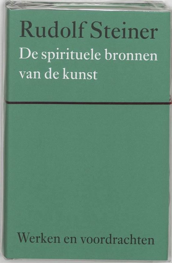 Cover van het boek 'De spirituele bronnen van de kunst' van Rudolf Steiner