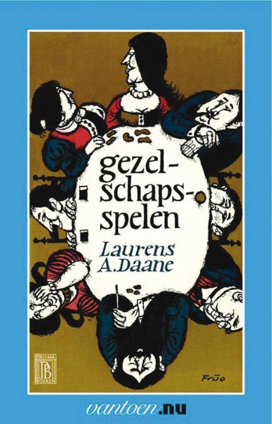 Cover van het boek 'Gezelschapsspelen' van L.A. Daane